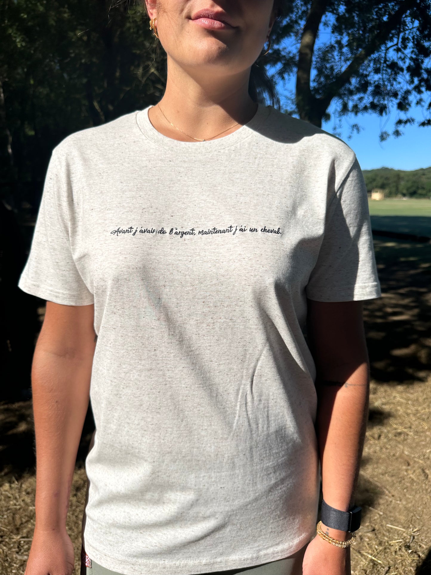 tshirt propriétaire cheval